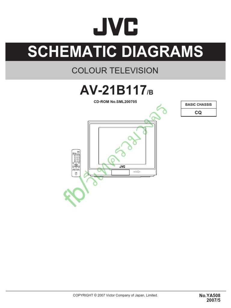 free schematic diagram jvc tv