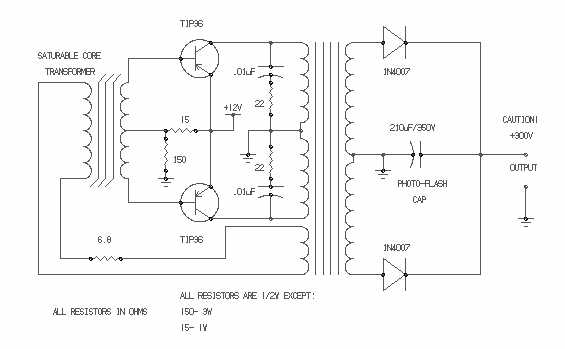 free schematic diagram power inverter