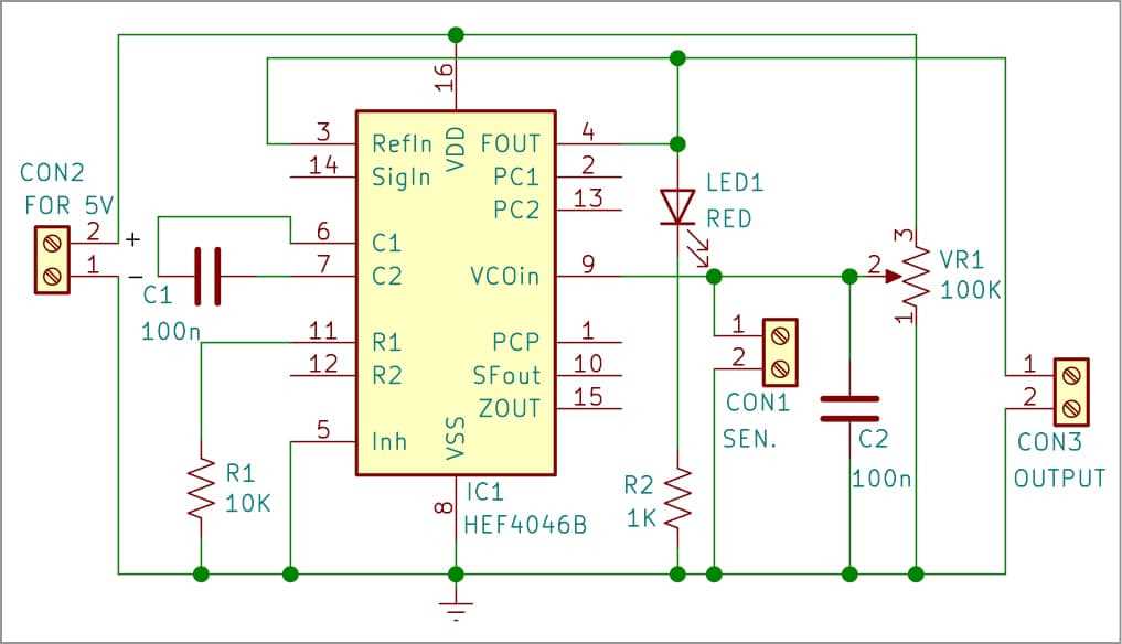 frequency converter circuit diagram