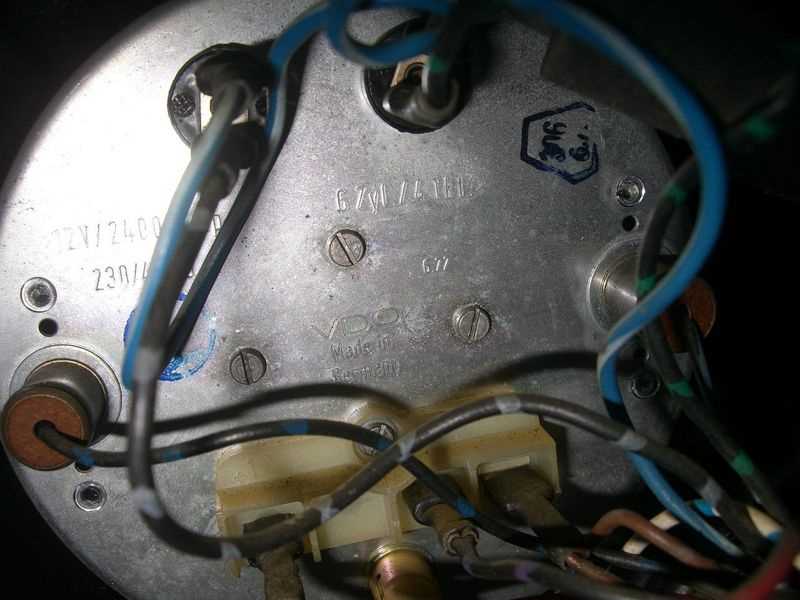 vdo rev counter wiring diagram