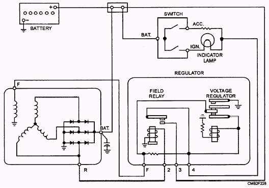 fuel level circuit diagram