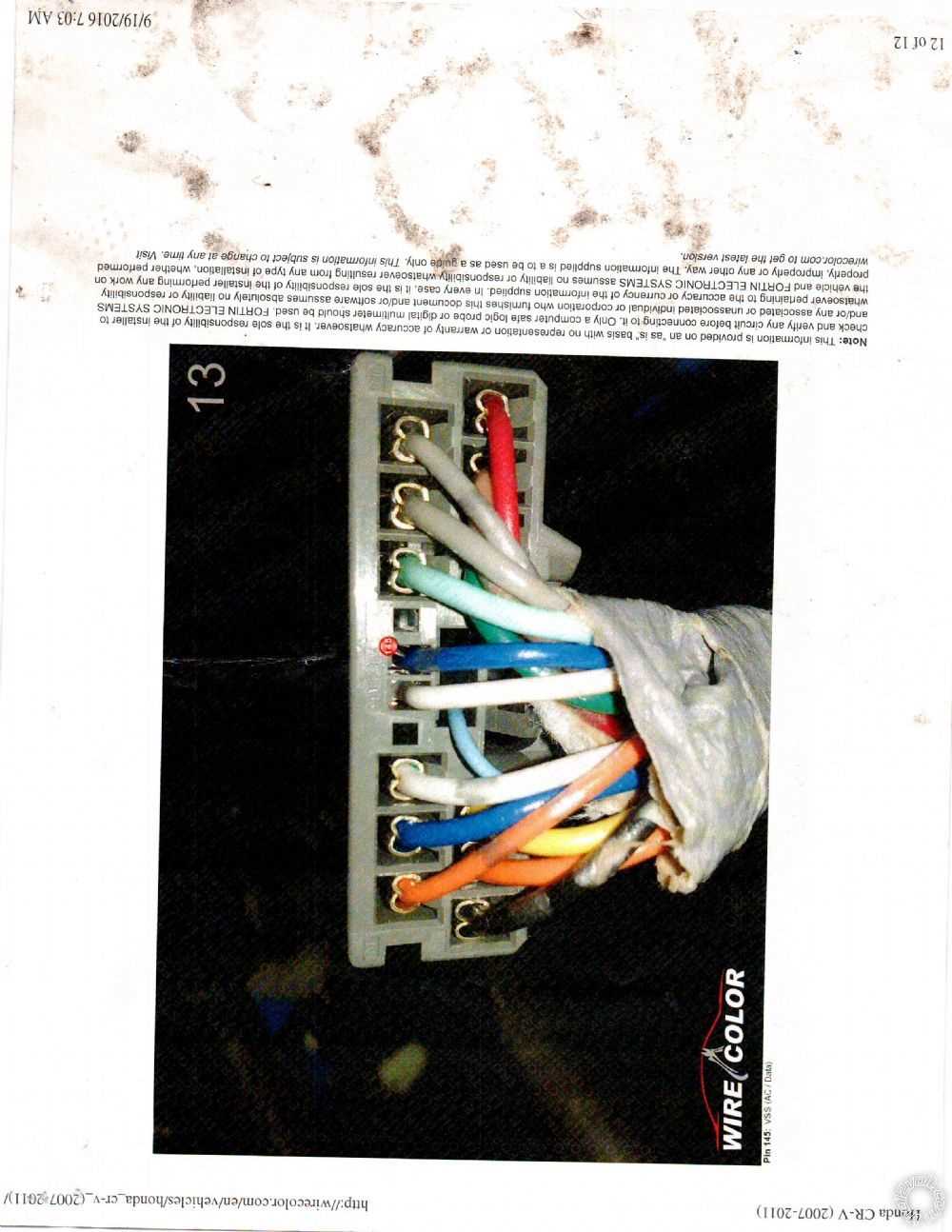 2011 honda crv wiring diagram