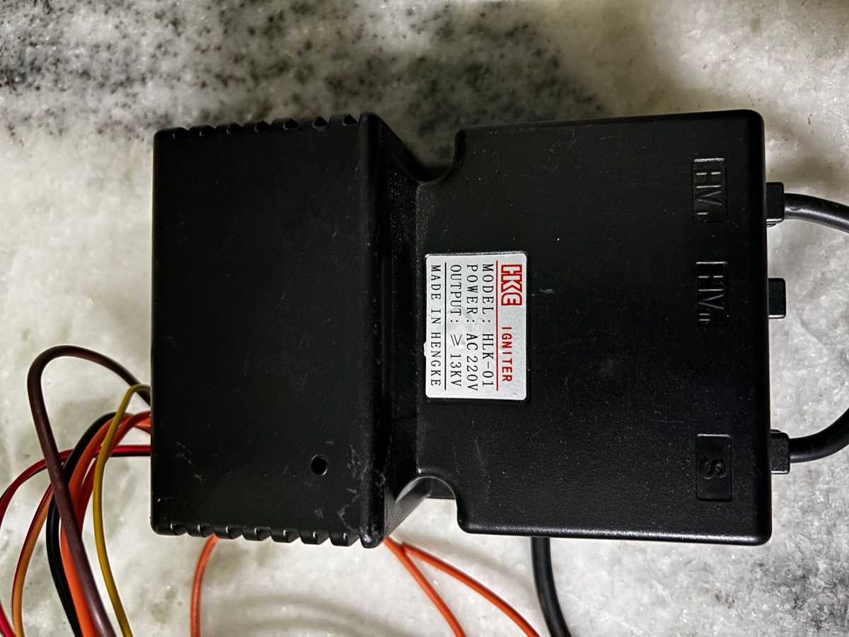 gas stove igniter circuit diagram
