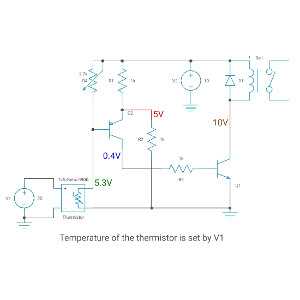 thermistor circuit diagram thermistor circuit diagram