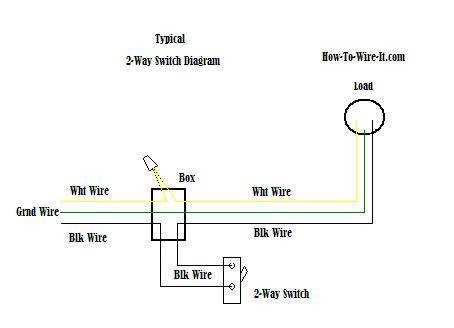 2way light switch wiring diagram 2way light switch wiring diagram