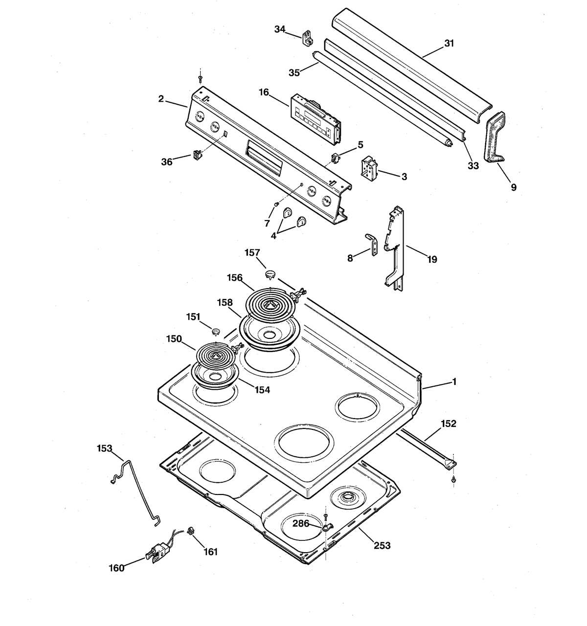 ge electric stove wiring diagram ge electric stove wiring diagram