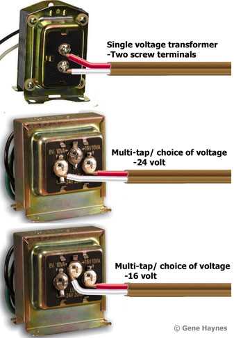 single doorbell wiring diagram