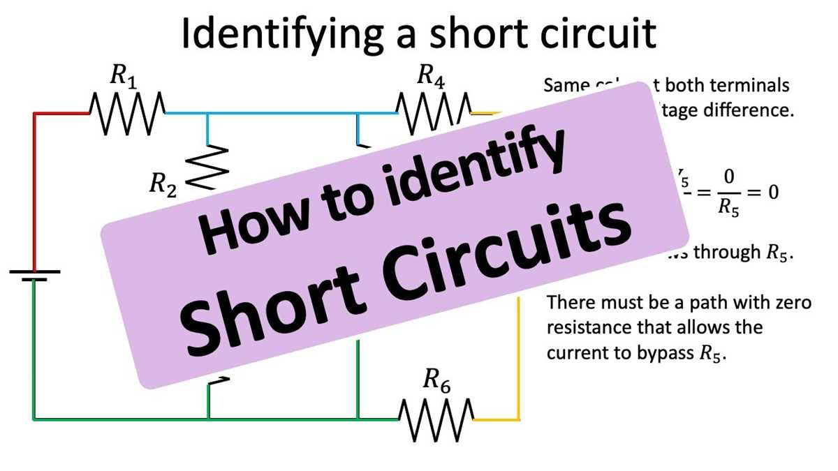 how to identify a short circuit in a circuit diagram how to identify a short circuit in a circuit diagram