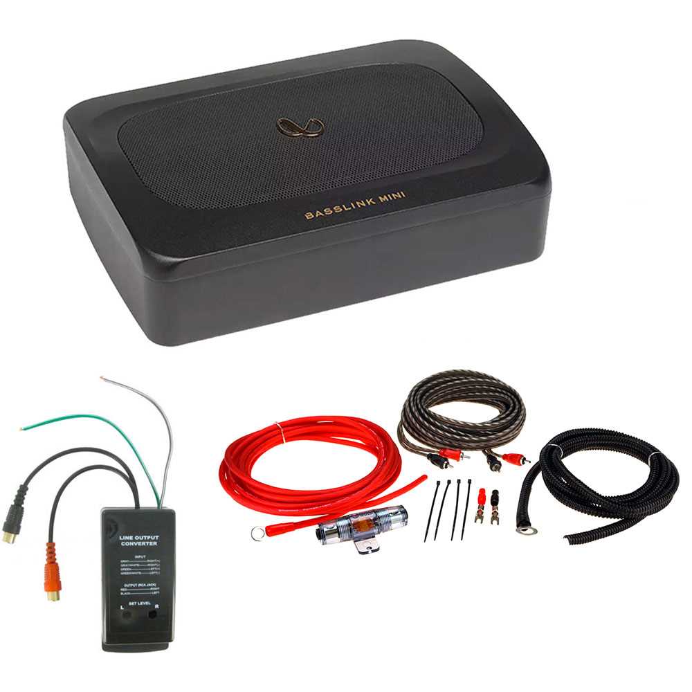 infinity basslink schematic diagram