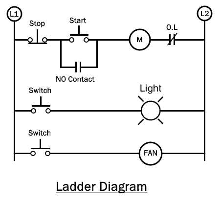 electrical circuit schematic diagram