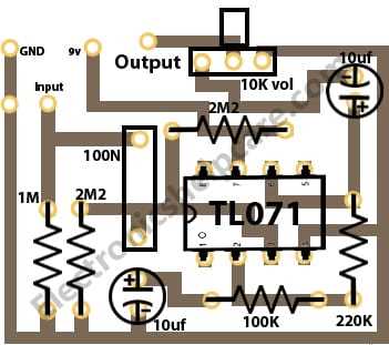 tl071 circuit diagram