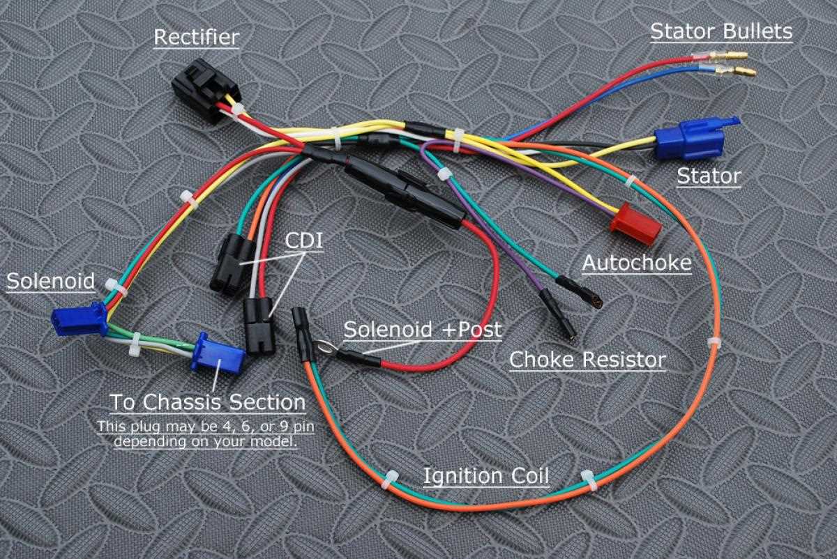 gy6 electric choke wiring diagram