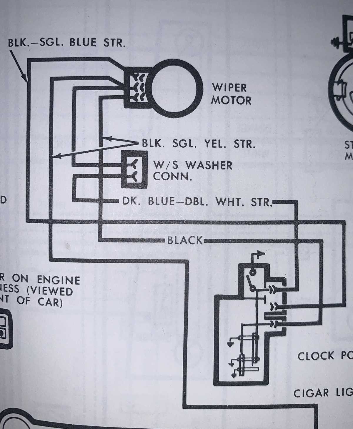 gm 3 wire wiper motor wiring diagram