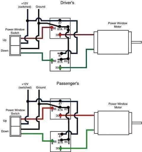 gm 5 pin power window switch wiring diagram