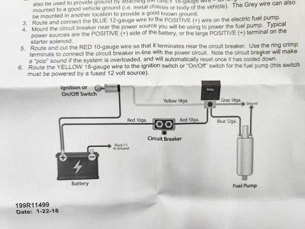 gm fuel pump wiring diagram