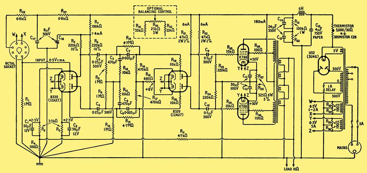 valve amp circuit diagram valve amp circuit diagram