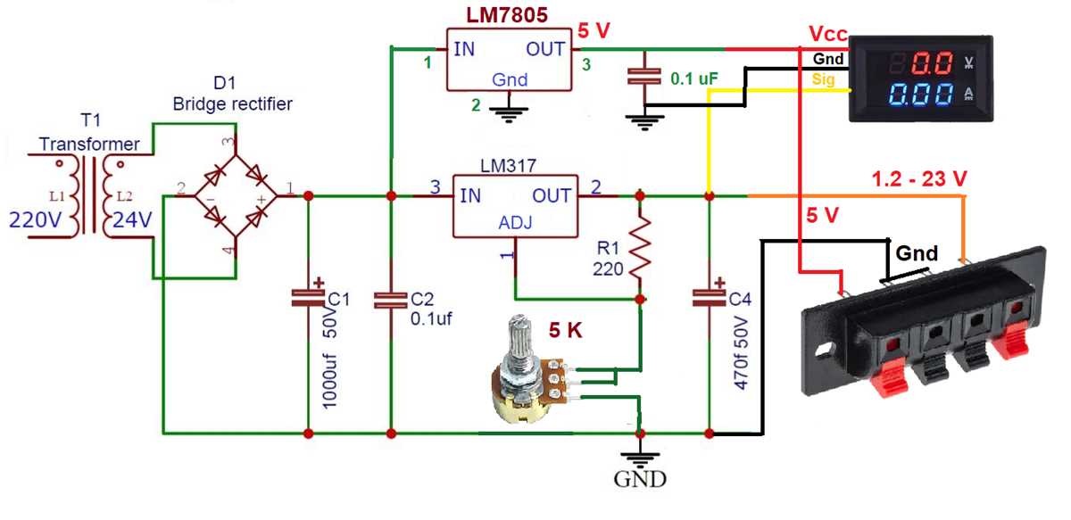 lab power supply schematic diagram lab power supply schematic diagram