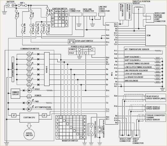 2000 subaru forester radio wiring diagram