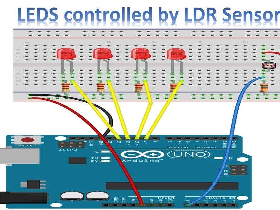ldr led circuit diagram