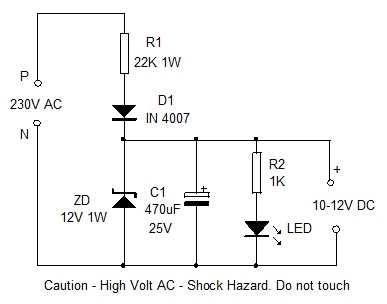how to convert dc to ac circuit diagram