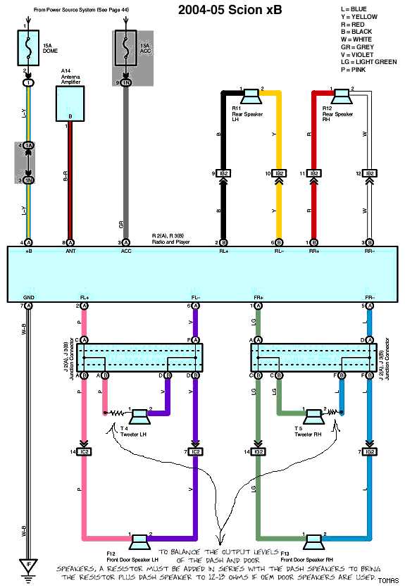 2012 scion xb radio wiring diagram 2012 scion xb radio wiring diagram