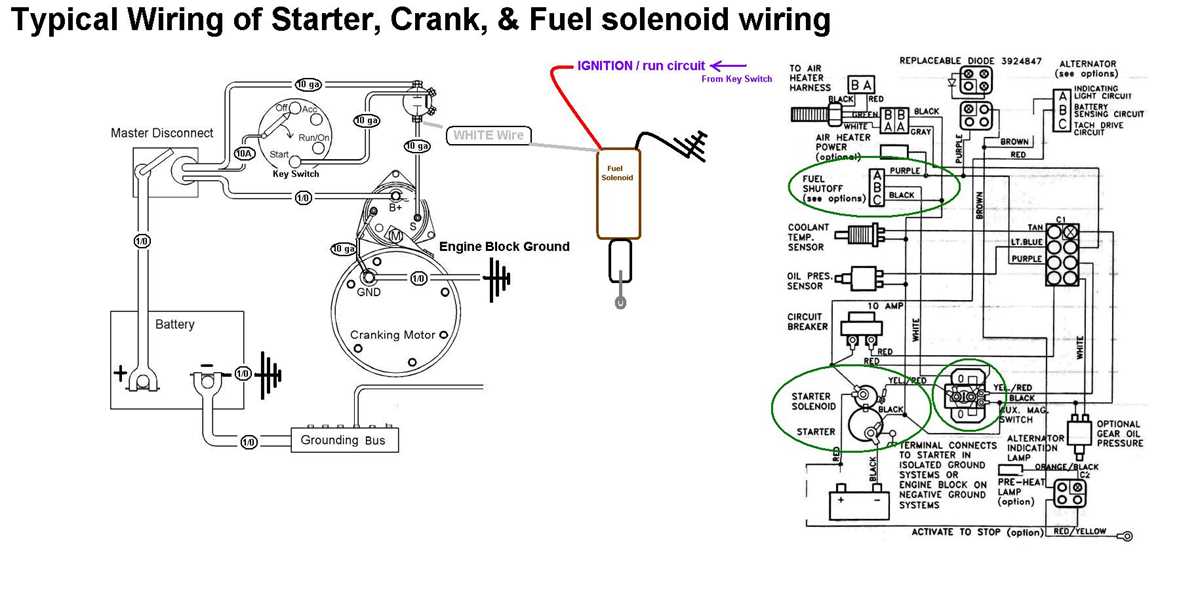 3 post starter solenoid wiring diagram
