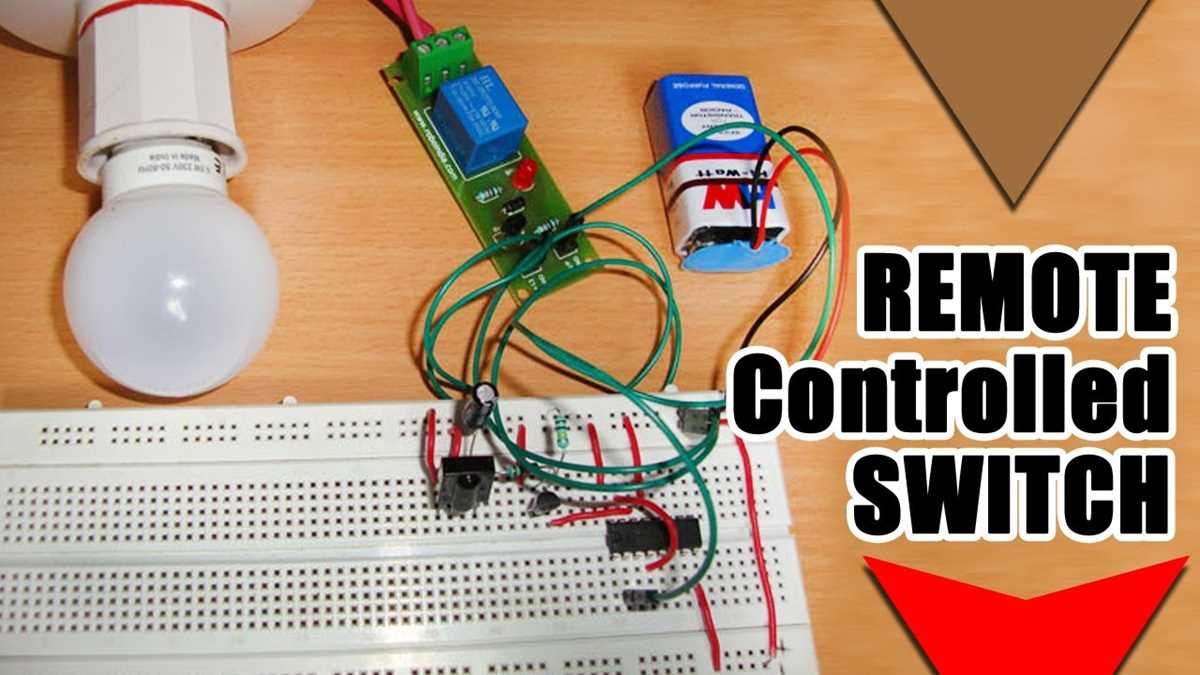 remote control light switch circuit diagram remote control light switch circuit diagram