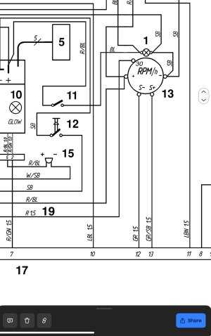 boat tachometer wiring diagram