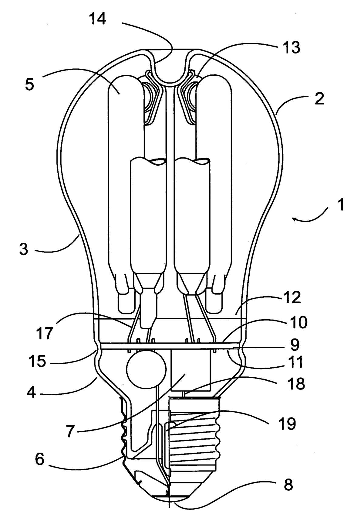 sodium vapour lamp schematic diagram