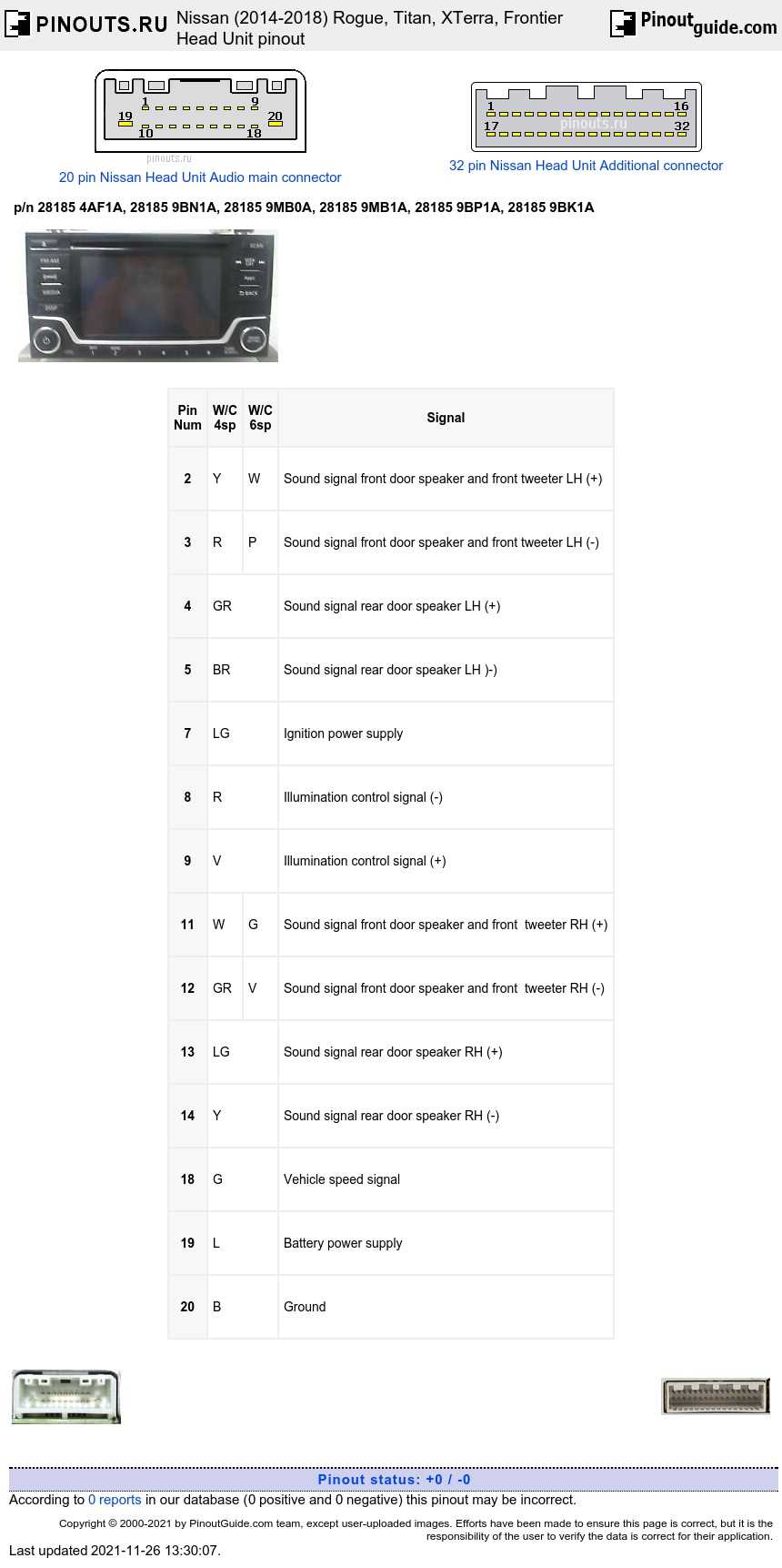 2018 nissan rogue stereo wiring diagram