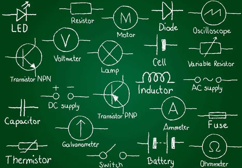 circuit diagram power supply symbol