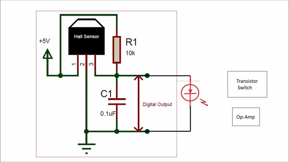 hall effect switch circuit diagram