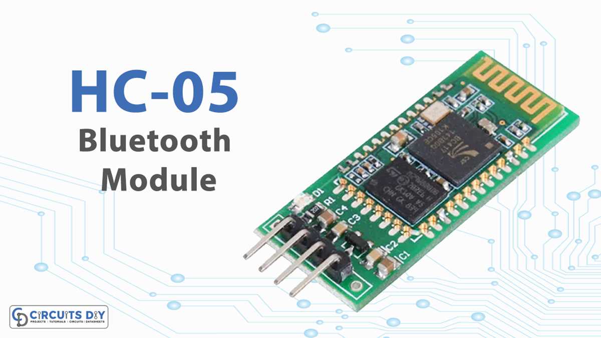 hc 05 bluetooth module circuit diagram