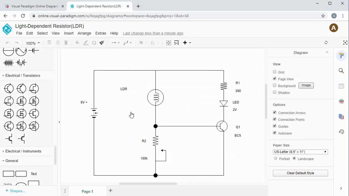 physics circuit diagram maker