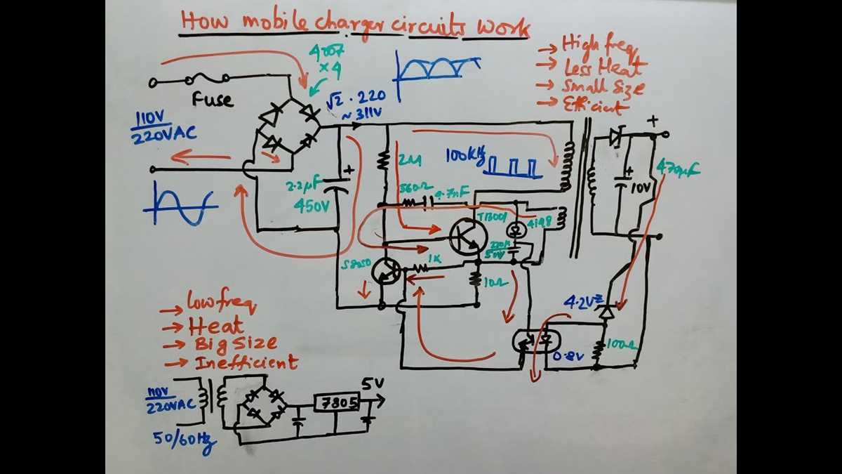 mobile charger circuit diagram mobile charger circuit diagram
