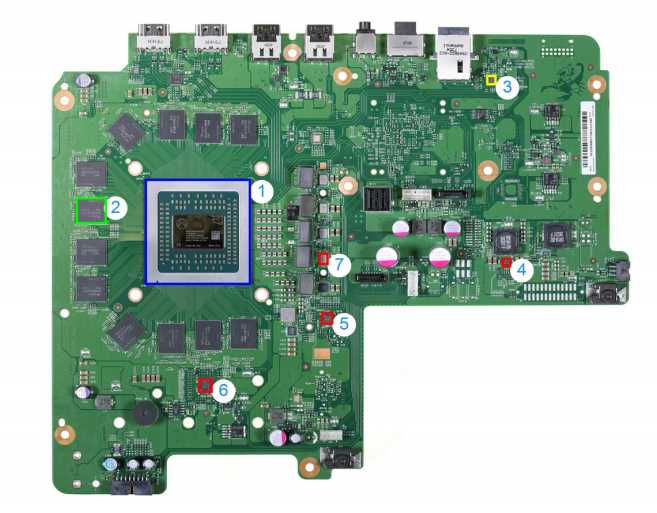 schematic xbox one motherboard diagram