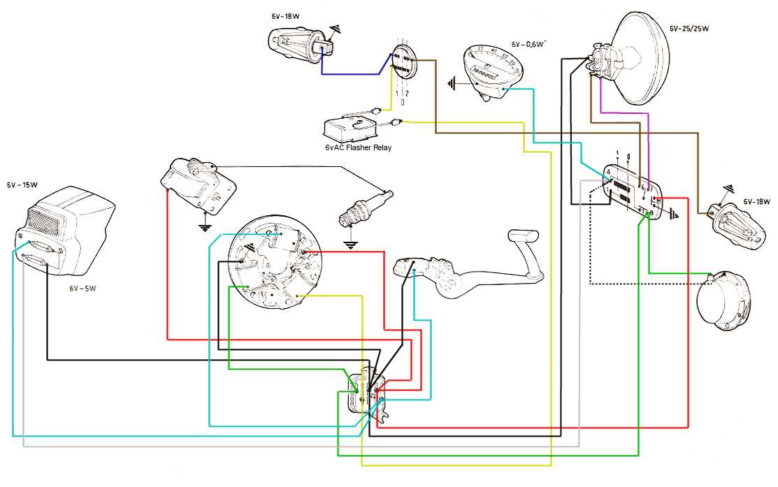 moped ignition wiring diagram