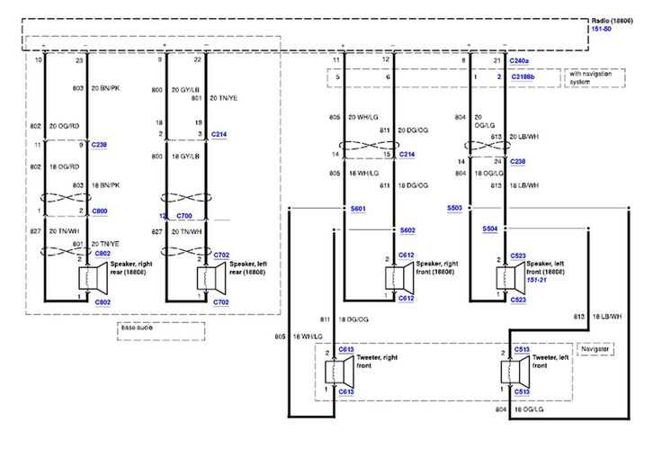 2003 expedition radio wiring diagram