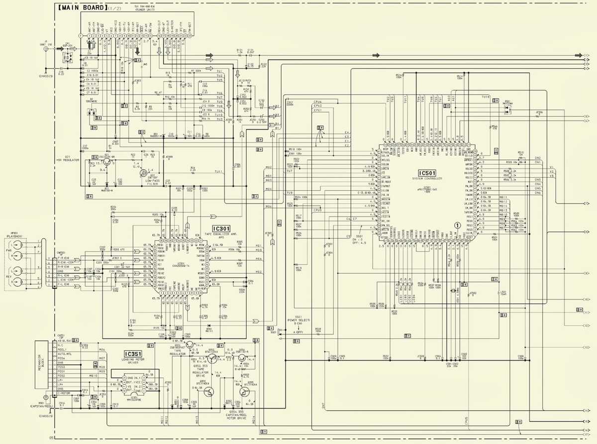 schematic diagram of car stereo