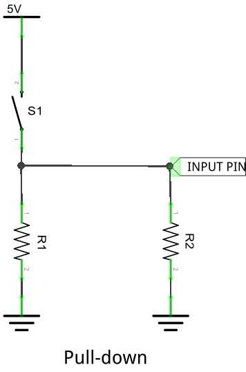 pull up circuit diagram pull up circuit diagram