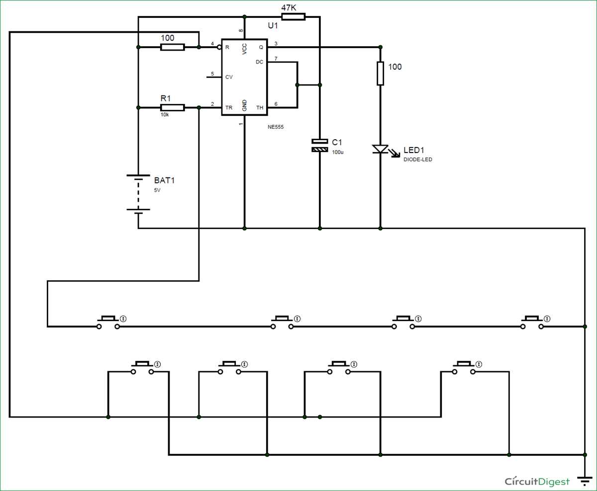digital clock circuit diagram using 555 timer digital clock circuit diagram using 555 timer