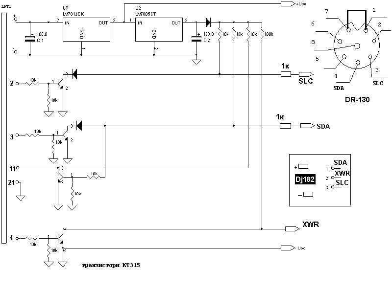 mfj 8100 schematic diagram