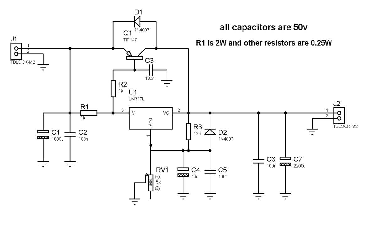12v 5a power supply schematic diagram
