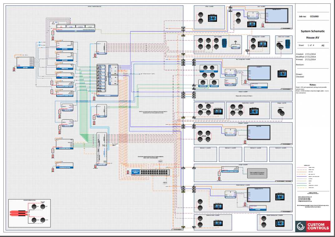 home speaker wiring diagram