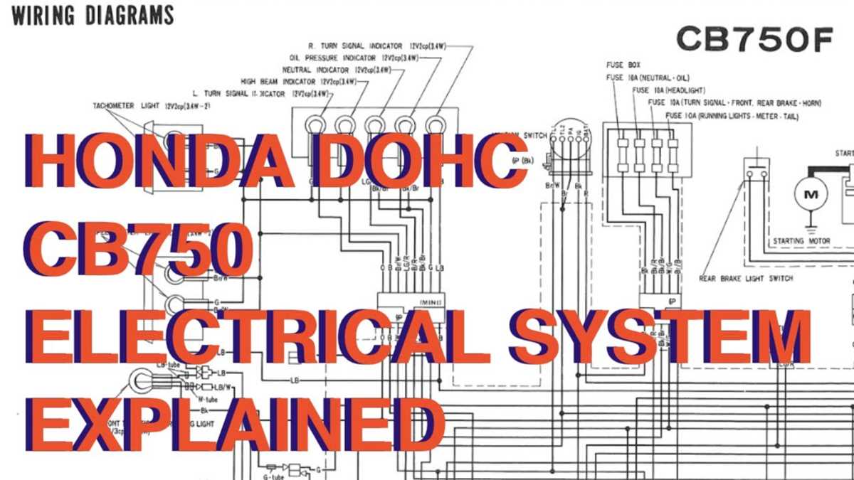 honda cb750 wiring diagram