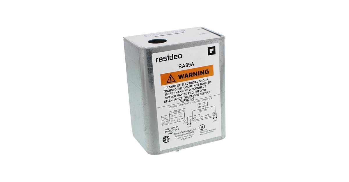honeywell ra89a wiring diagram