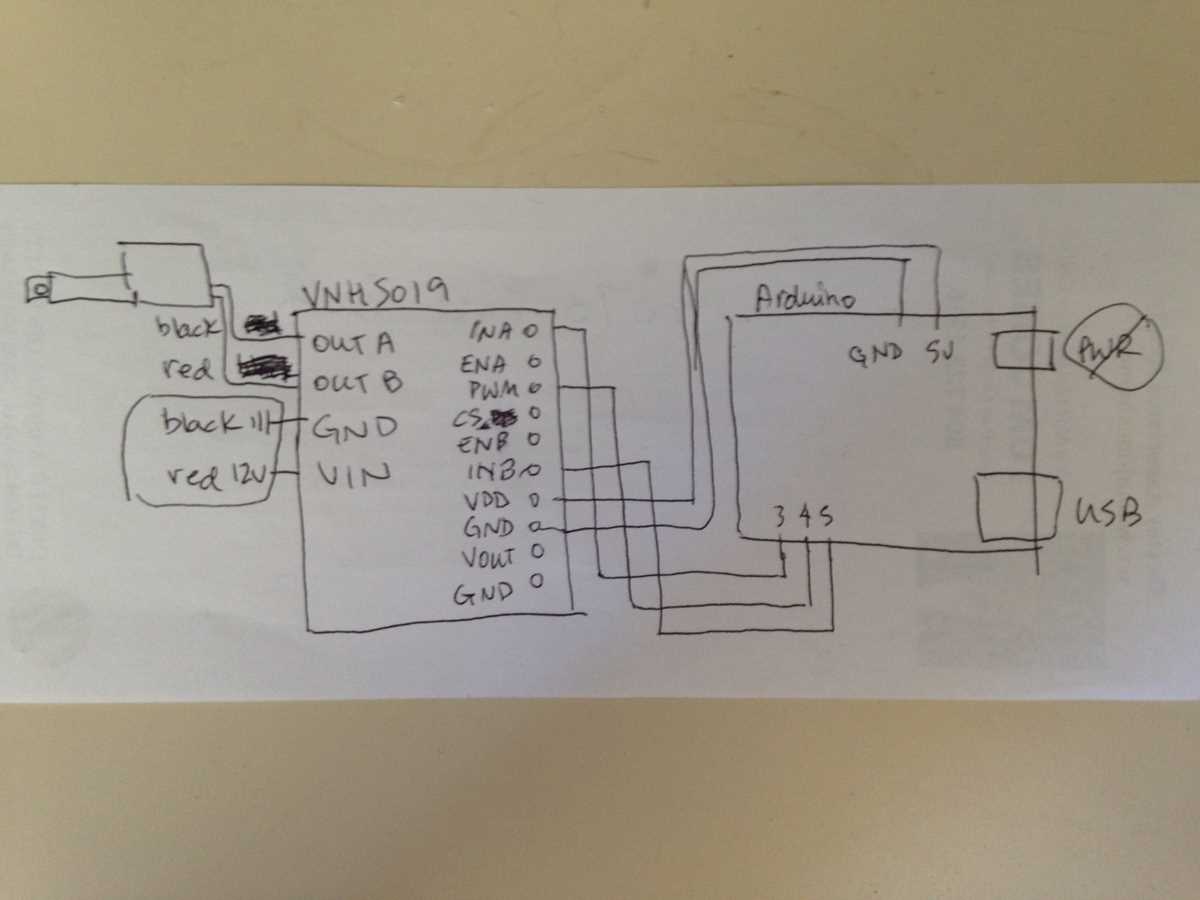 how to draw circuit diagram for arduino