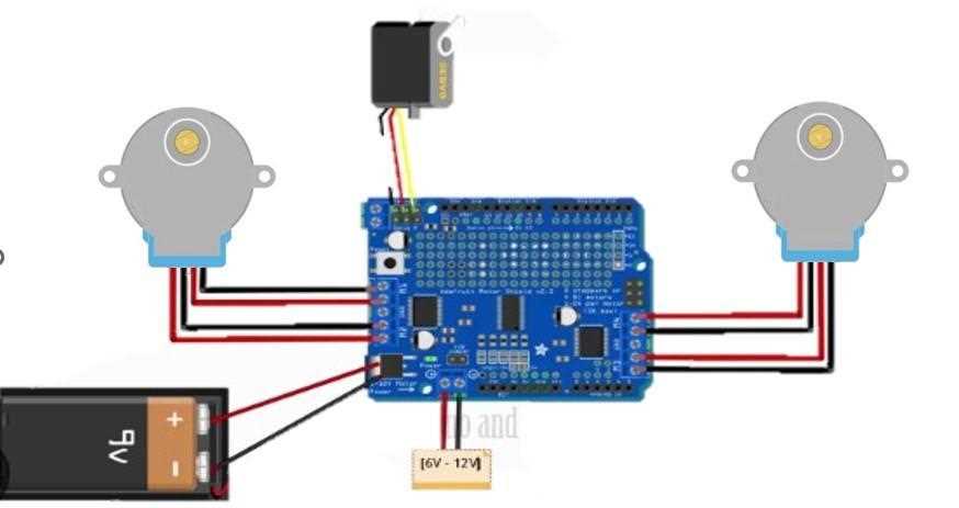 how to draw circuit diagram for arduino