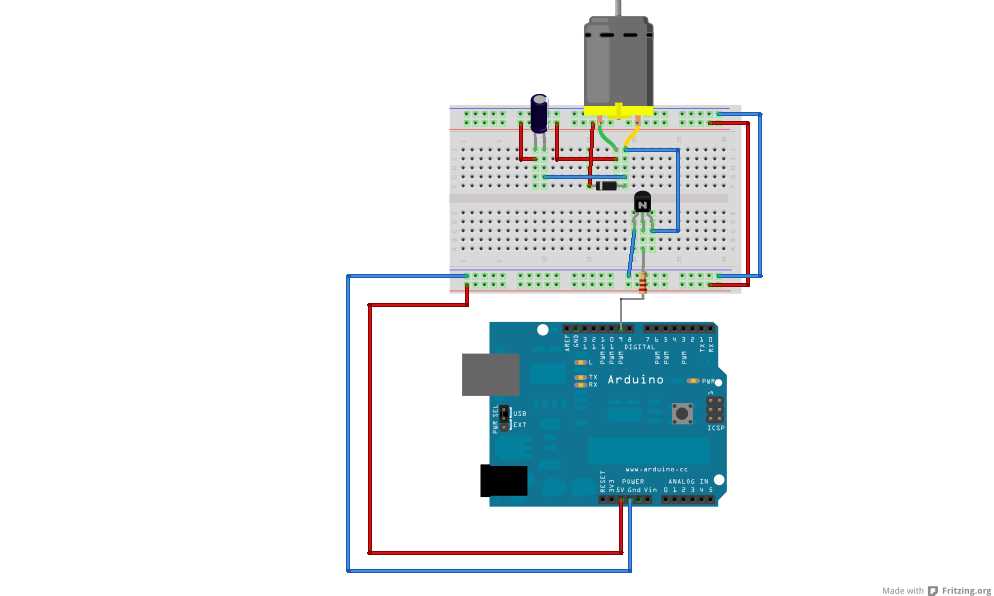 how to make a circuit diagram for arduino