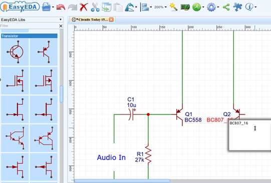 how to make a circuit diagram online